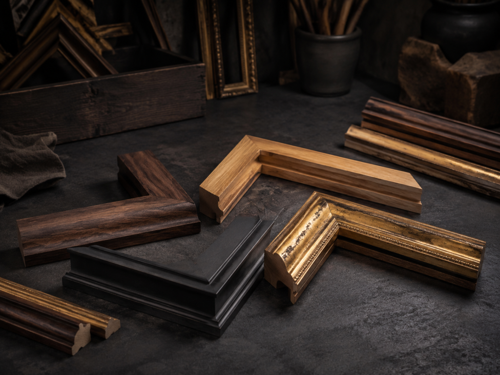 Custom frame moulding selection
